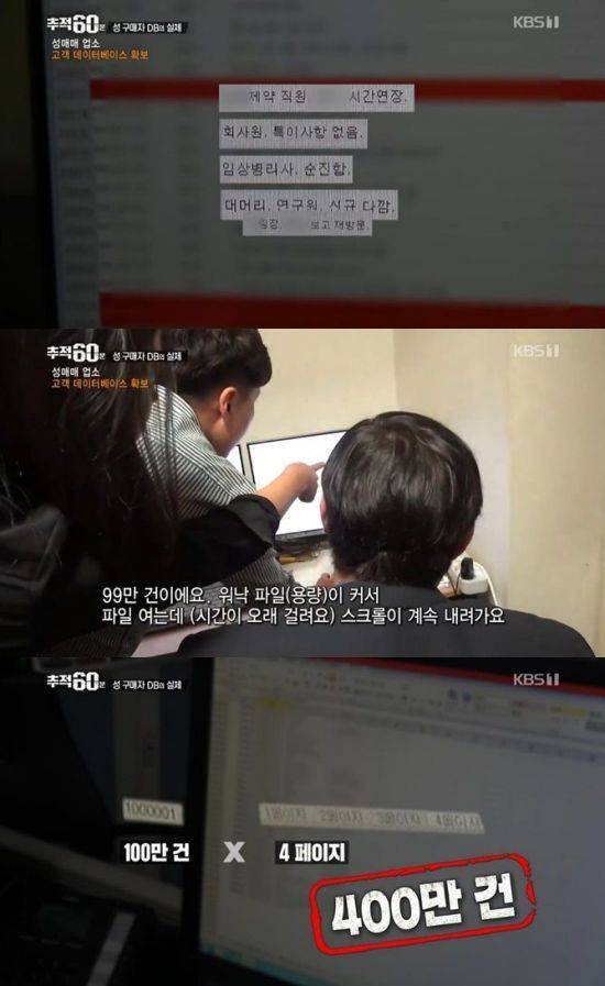 사진=KBS 시사교양프로그램 '추적60분' 방송 캡처