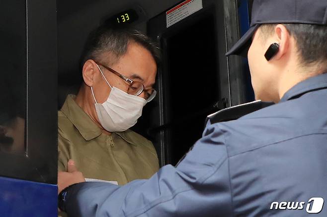 임종헌 전 법원행정처 차장. 2018.10.28/뉴스1 © News1 안은나 기자