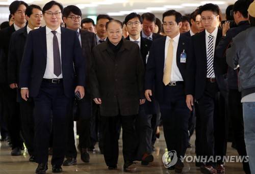 출국하는 리종혁 부위원장