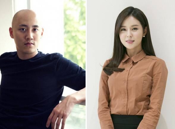 박서원 대표(왼쪽)와 조수애 아나운서.