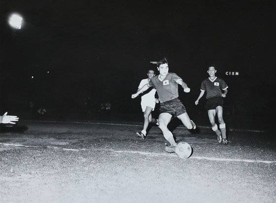 선수 시절 풍운아라 불린 이회택은 동물적인 골감각을 뽐냈다. [이회택 제공]