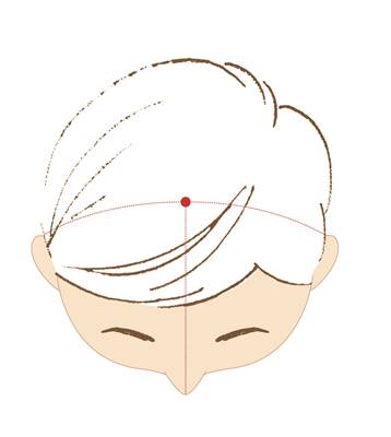 백회혈/사진=자생한방병원 제공