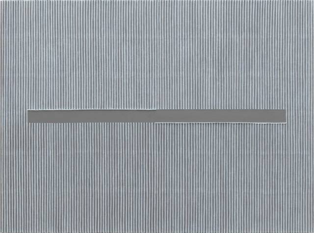 박서보 2015년작 ‘묘법(Ecriture) No.150906’ /사진제공=PERROTIN