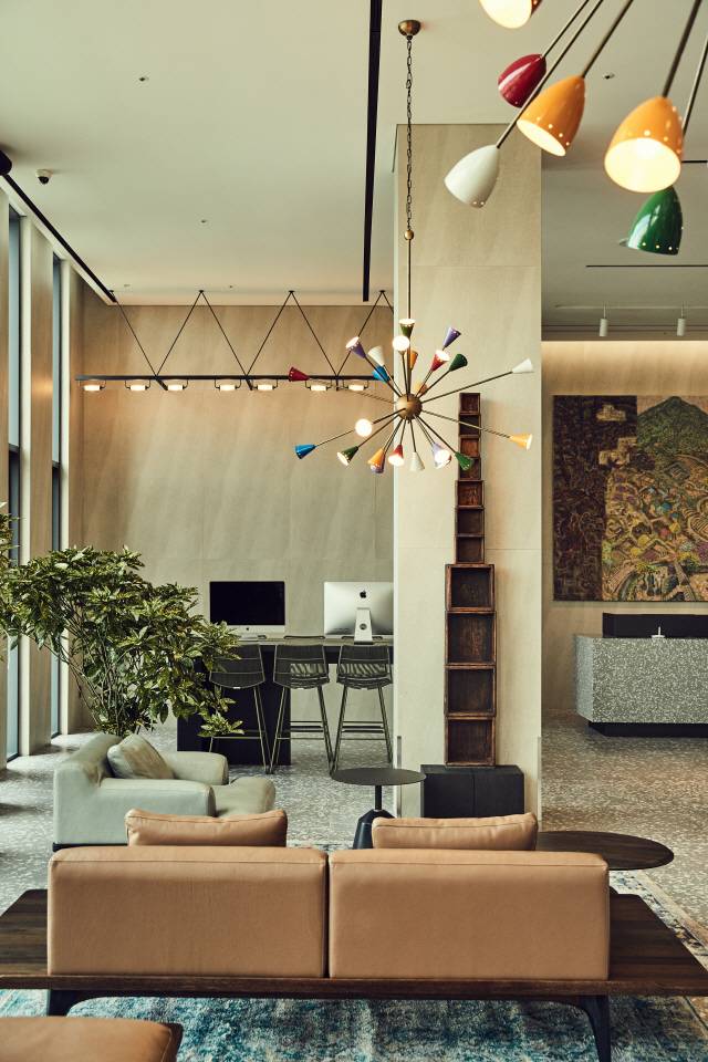 [사진=라까사호텔] 라까사호텔 광명 로비.