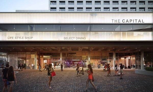 사진설명=캐피탈호텔 리모델링 , 주출입구 이미지