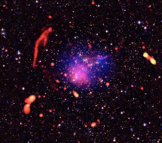 Abell 2744 [사진 NASA/Chandra X-ray Center(CXC)/Smithsonian Astrophysical Observatory(SAO)]
