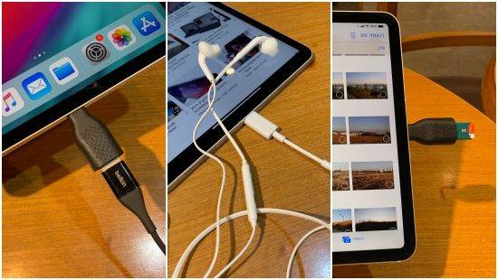 다양한 USB-C 액세서리를 연결 가능하다. (사진=지디넷코리아)