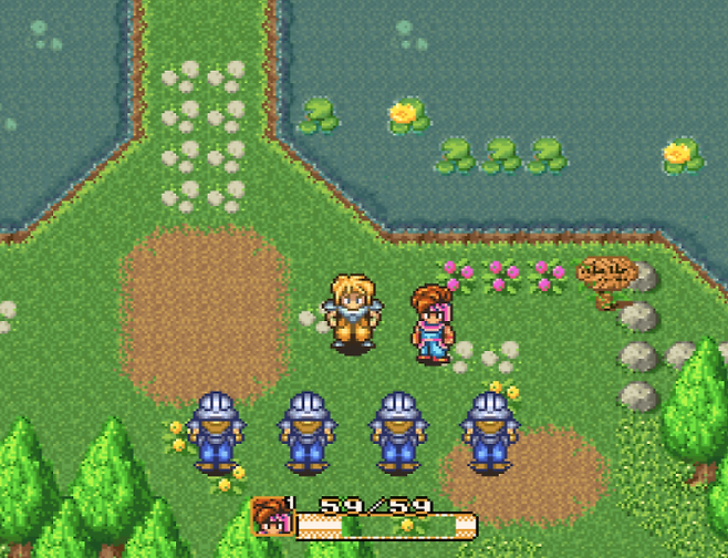 (성검전설 2의 모습)