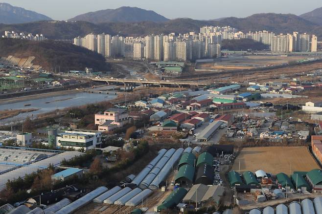 경기 남양주시 진건읍 신도시 예정부지 일대. /사진=뉴시스 배훈식 기자