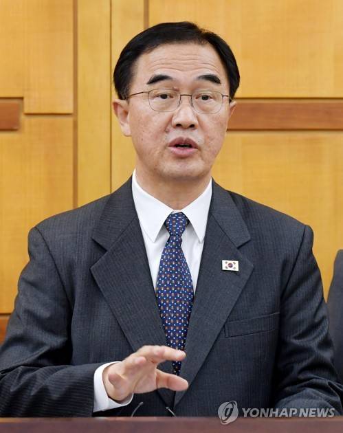 조명균 통일부 장관 [연합뉴스 자료사진] [사진공동취재단] photo@yna.co.kr