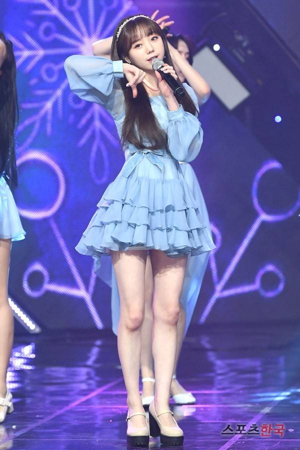 '쇼 챔피언' 무대에 선 러블리즈 케이. 사진=장동규 기자 jk31@hankooki.com