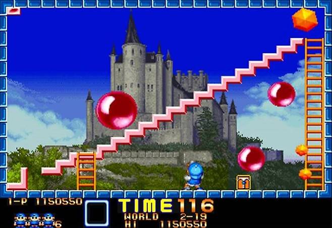 (예전 슈퍼팡의 모습. 그래픽부터 확연한 차이가 난다)