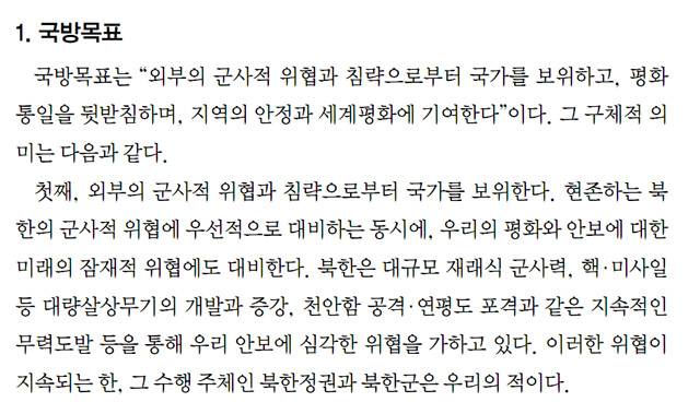 2010년 국방백서