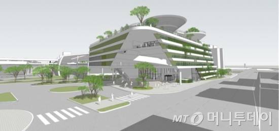 '가락몰 물류센터(가칭) 건립 설계공모' 최종 당선작 조감도 /사진제공=서울시