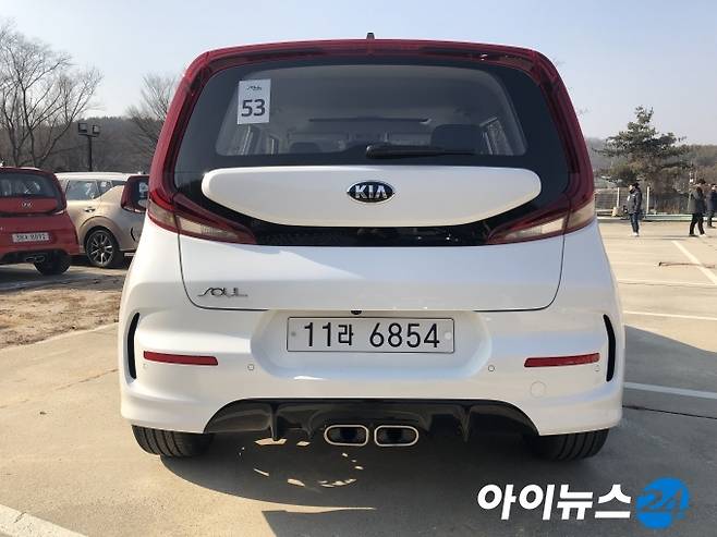 기아차 3세대 '쏘울 부스터 ' 후면 [한상연 기자]