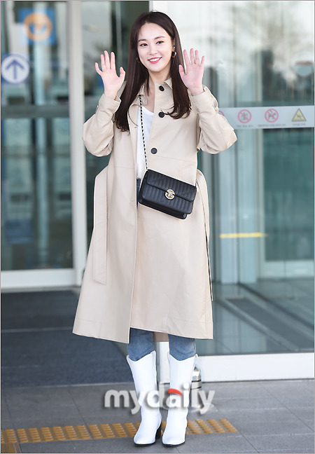 ▲  이주연 '승마 배우러 가는 거 아니에요~'