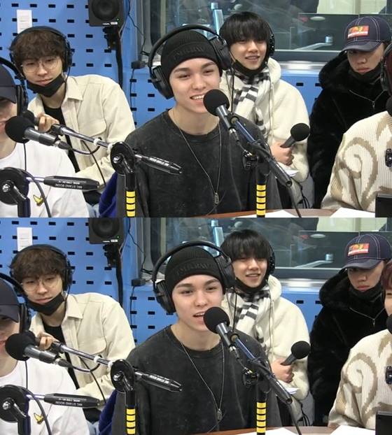 세븐틴 /사진=SBS 파워FM '최화정의 파워타임' 보는 라디오 캡처