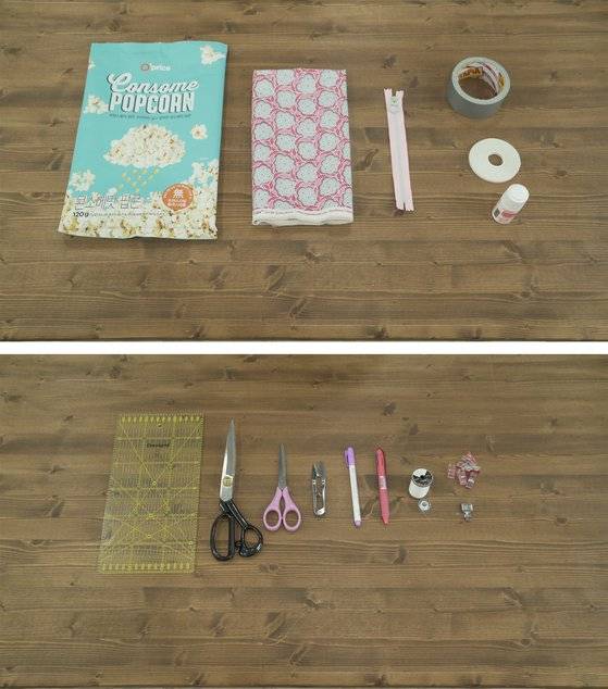 필요한 재료. [사진 권소희]