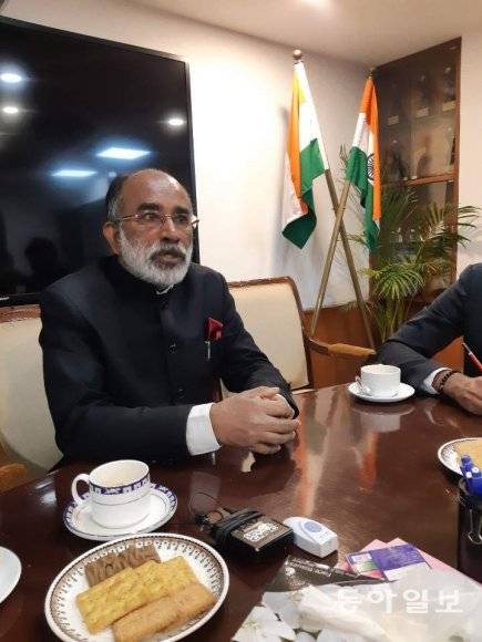 슈리 알폰스 인도 관광부 장관. 뉴델리=구가인 기자 comedy9@donga.com