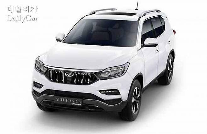 마힌드라가 판매하는 쌍용 G4 렉스턴의 인도 모델 알투라스 G4