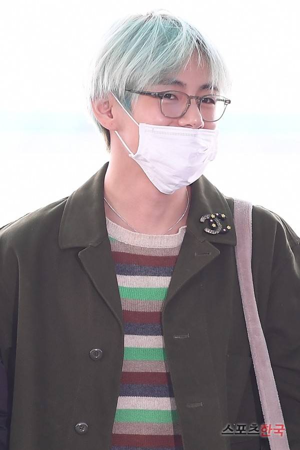 방탄소년단(BTS)  뷔. 사진=이혜영 기자 lhy@hankooki.com