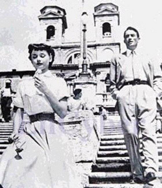 영화 `로마의휴일` 포스터.