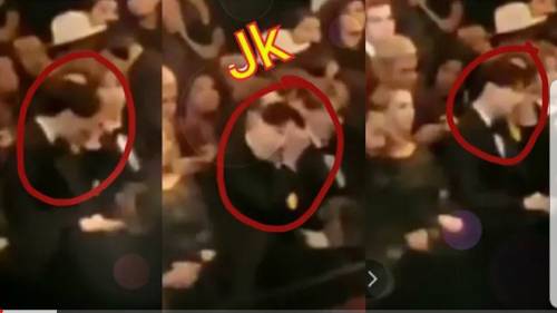 방탄소년단 정국이 객석에서 돌리 파튼의 노래를 듣고 눈물을 흘리는 장면이 포착됐다.