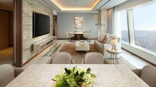 잠실 롯데월드타워 시그니엘서울 프레지덴셜 스위트.