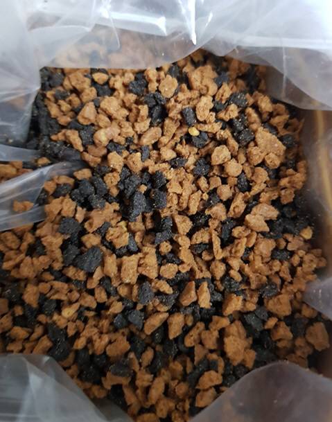 쿠키를 잘게 부순 돼지바 분태.(사진=강신우 기자)