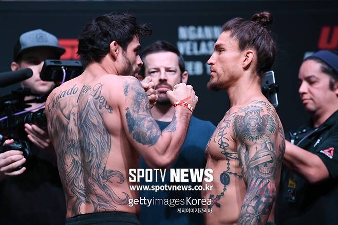 ▲ 헤난 바라오는 감량 폭이 커 늘 애를 먹었다. UFC 온 ESPN 1을 앞두고도 계체를 통과하지 못했다.