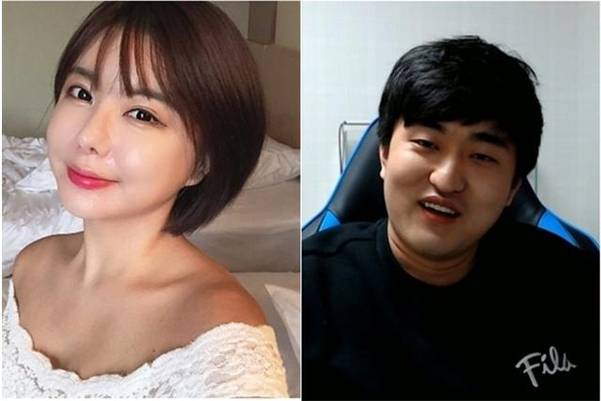 레이싱모델 겸 BJ 류지혜(왼쪽)와 전(前) 프로게이머 겸 BJ 이영호. /뉴시스