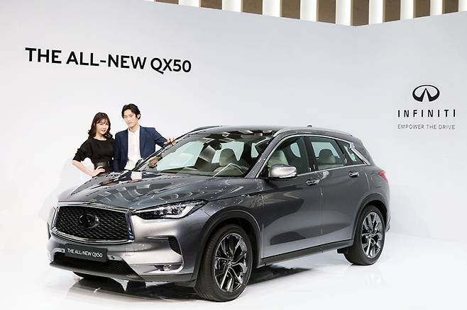 VC-터보 엔진을 품은 인피니티 QX50을 만났다.