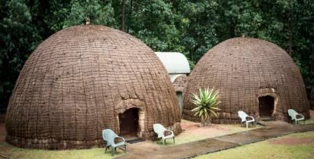 샤워와 취사 등 편의시설이 완비된 벌집 마을Beehive Villages). /사진제공=에스와티니관광청