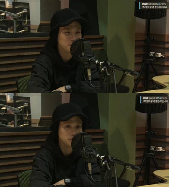 배우 박정민 /사진=MBC 라디오 'FM영화음악 정은채입니다' 보이는 라디오 방송화면 캡처