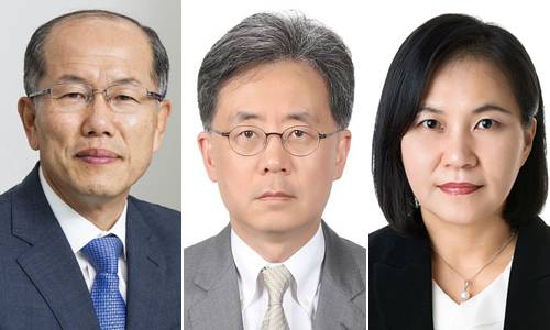 좌측부터 김유근, 김현종, 유명희