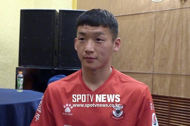 ▲ 상병 김민우는 '왕고'가 됐다. ⓒ송경택 기자