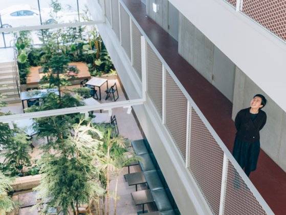 코오롱 하우스비전의 공유주택 '커먼라이프 역삼 트리하우스'를 설계한 멜로디 송. ［사진 이지응 작가］