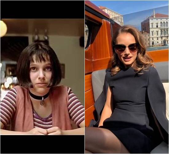 사진='레옹' 스틸, 나탈리포트만 SNS