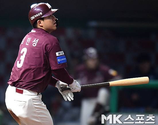 FA 김민성은 사인 앤드 트레이드 방식으로 키움을 떠나 LG로 이적한다. 김민성의 의지가 강하게 반영됐다. 사진=옥영화 기자