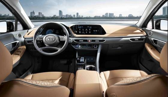 신형 쏘나타 인테리어/사진제공=현대차