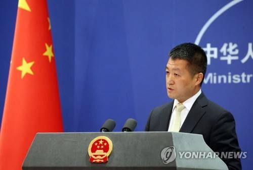 루캉 중국 외교부 대변인 [연합뉴스 자료사진]