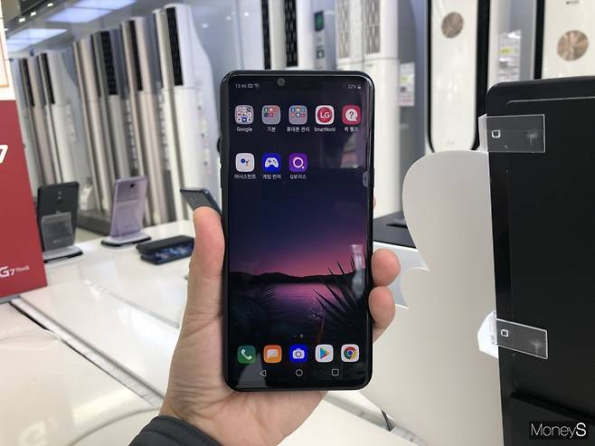 LG G8 씽큐. /사진=박흥순 기자