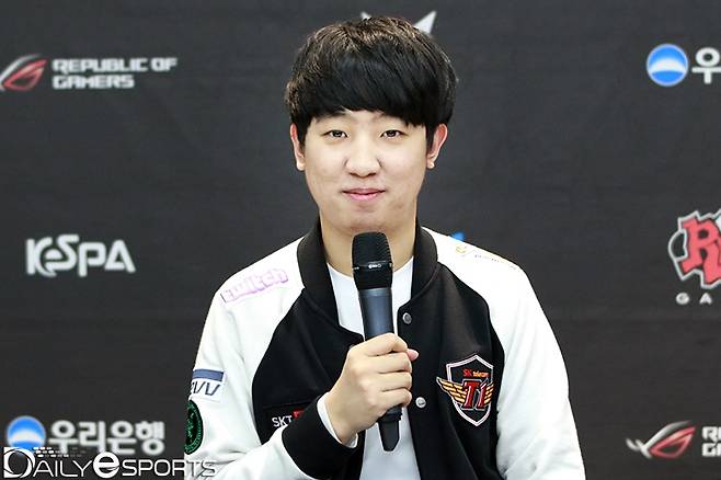 SK텔레콤 T1의 톱 라이너 '칸' 김동하.