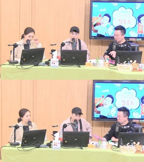장윤정, 뮤지, 김태균./사진=SBS 파워FM '두시탈출 컬투쇼' 캡처
