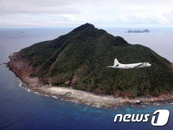 센카쿠 열도(중국명 댜오위다오) 앞바다. © AFP=News1