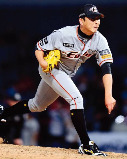 한화 이글스 마무리 투수 정우람. [동아DB]