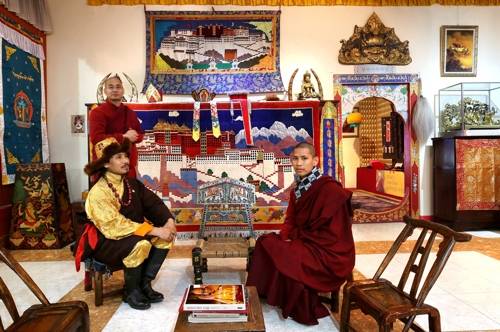 전남 보성 대원사 티베트박물관 1층 [사진/전수영 기자]