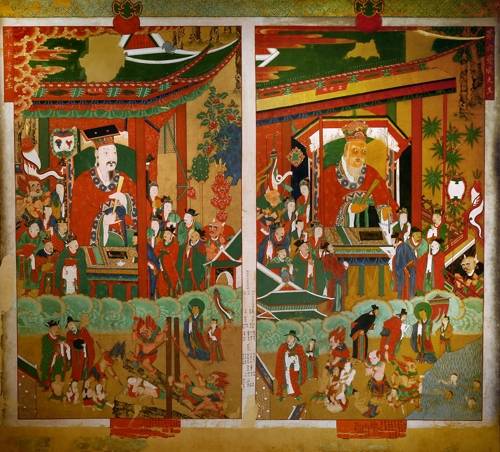 대원사 시왕도 [사진/전수영 기자]