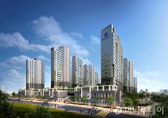 홍제역 해링턴 플레이스 투시도