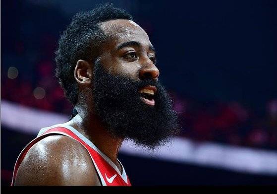 올 시즌 NBA에서 평균 36점을 몰아친 휴스턴의 제임스 하든. [하든 인스타그램]
